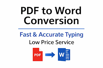 convert PDF to word with accuracy