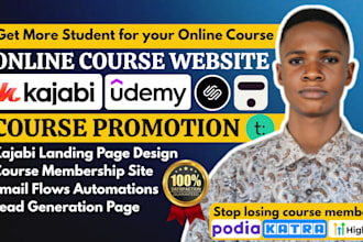 kajabi website, kajabi expert, kajabi website design, kajabi online course