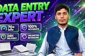 do fast typing and data entry with accuracy