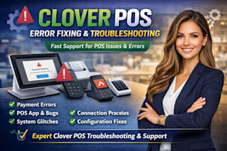 fix clover pos errors and provide fast troubleshooting support