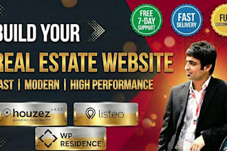 customize houzez, wp residence and listeo wordpress theme