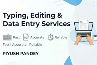 do fast and accurate excel data entry with 50wpm