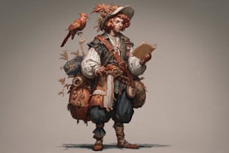 draw your rpg character