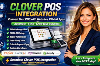 integrate clover pos with your website CRM and apps