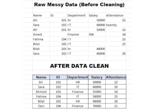 do data analysis and excel dashboard
