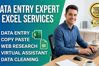 handle financial data entry and inventory reports