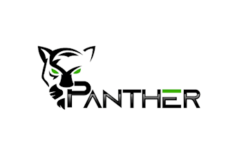 design modern panther logo