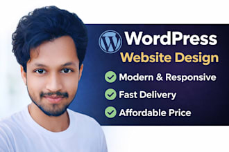 create a professional wordpress website for your business