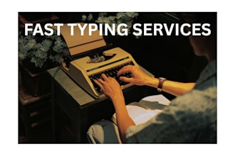 type 50 pages in 24hrs