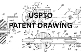 create professional patent drawings and patent illustrations for uspto filing
