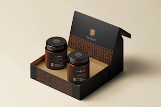 create eye catching stand up pouch packaging design