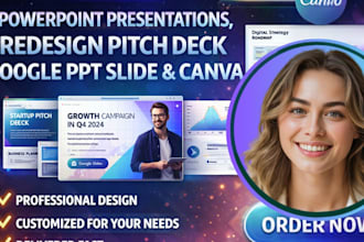 design power point presentation pitch deck blue print design google ppt slide