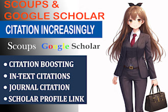 increase google scholar citation and scopus