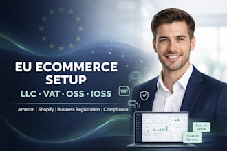 eu e commerce setup amazon shopify business vat oss ioss compliance registration