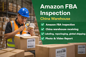 china and canada  3pl prep service for fba goods receiving warehouses for amazon