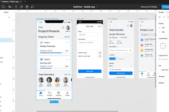 design UI UX in figma professionally