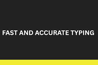 do super fast typing with high accuracy