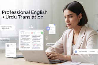 translate english to urdu for legal documents