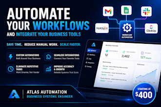 automate your workflows and integrate your business tools