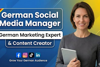 manage your german social media instagram marketing and content creator
