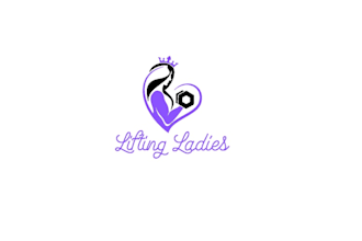 design unique lifting ladies logo