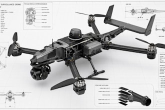 do aircraft design, vtol uav, and drone manufacturing blueprints