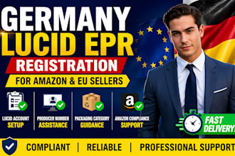 register germany lucid packaging epr for amazon and eu sellers