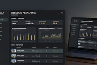 create luxury and modern UI UX design