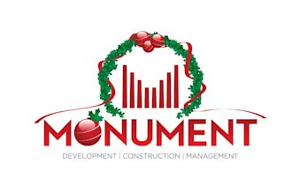 design real estate, roofing, construction logo