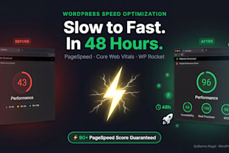 speed up your wordpress website for 90 pagespeed score