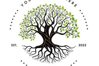 create a creative nature or forest logo