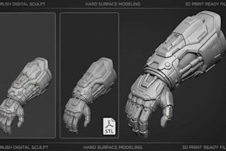 expert zbrush and sculptris hard surface