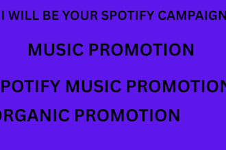 do your spotify track promotion