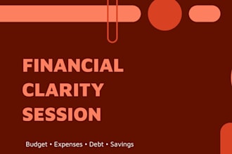 help you organise your personal finances and create financial clarity