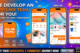 build an e commerce marketplace like temu