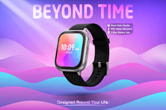 design professional product ad for social media