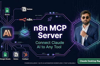 build n8n mcp servers to connect claude ai agents, workflows