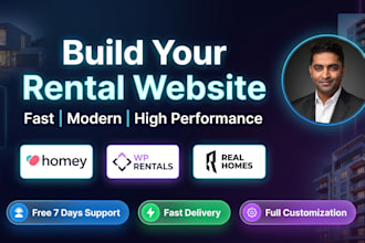 professionally customize homey, wp rentals and realhomes websites