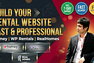 customize homey, wp rentals and realhomes wordpress website