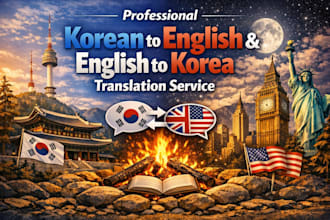 translate any content from korean to english or english to korean accurately