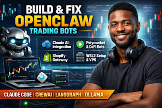 build fix integrate openclaw trading bot clawbot automation shopify gateway wls2