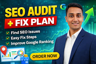 do a complete SEO audit with actionable fix plan