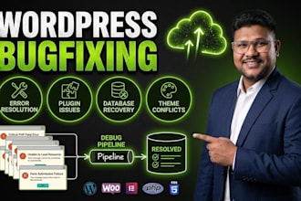 fix wordpress website problems, security, performance issue