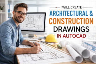 make architectural and construction drawings in autocad