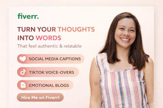 write emotional and relatable social media captions