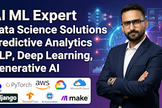 provide expert ai ml data science solutions and predictive analytics