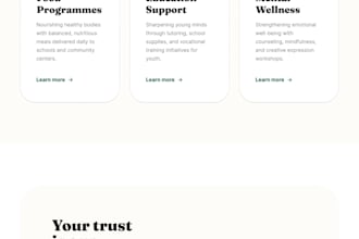 design and develop a custom responsive website