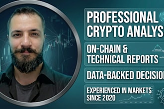 provide professional onchain data analysis and technical crypto reports