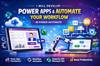 develop power apps, automate your workflow in power automate