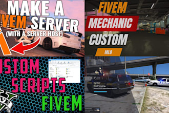 be your fivem server developer, redm server developer redm vorp server developer